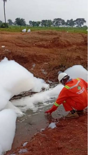 NESREA Investigates Suspected Chemical Spill on Kaduna-Abuja Expressway