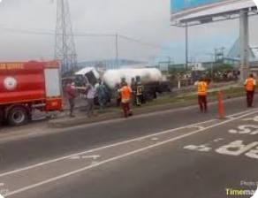 Gas-Laden Tanker Catches Fire in Ikotun, Lagos, Sparking Fresh Safety Concerns