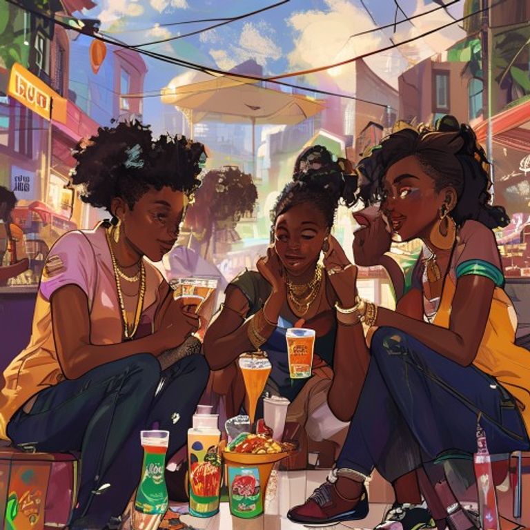 Chidi, Tomi, and Ada meet and brainstorm